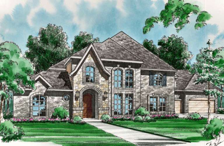House Plan House Plan #16369 Front Elevation