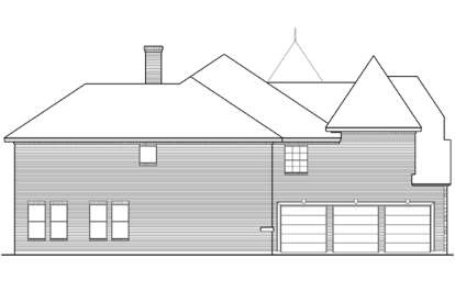 European House Plan #5445-00087 Additional Photo