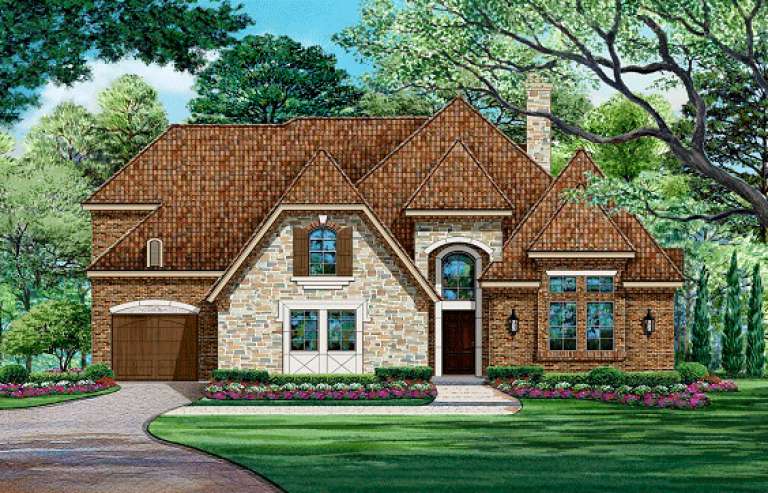 House Plan House Plan #16382 Front Elevation