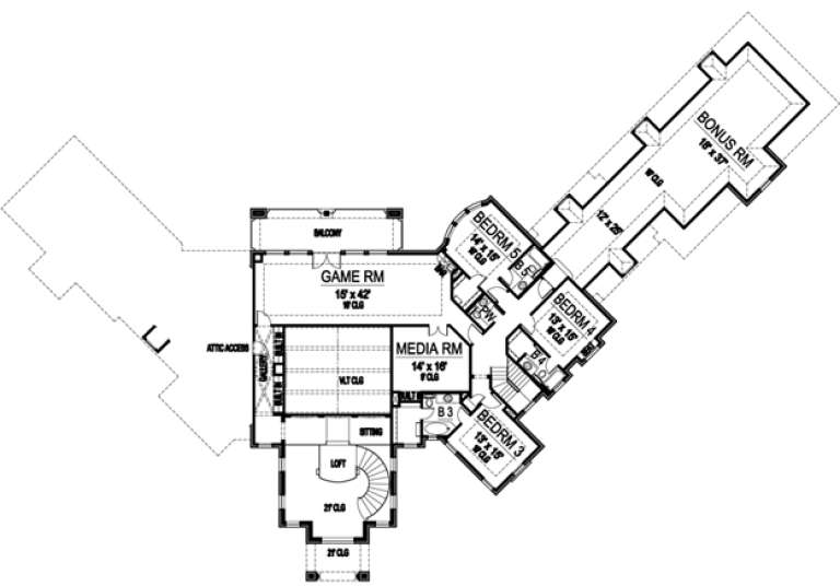 House Plan House Plan #16386 Drawing 2