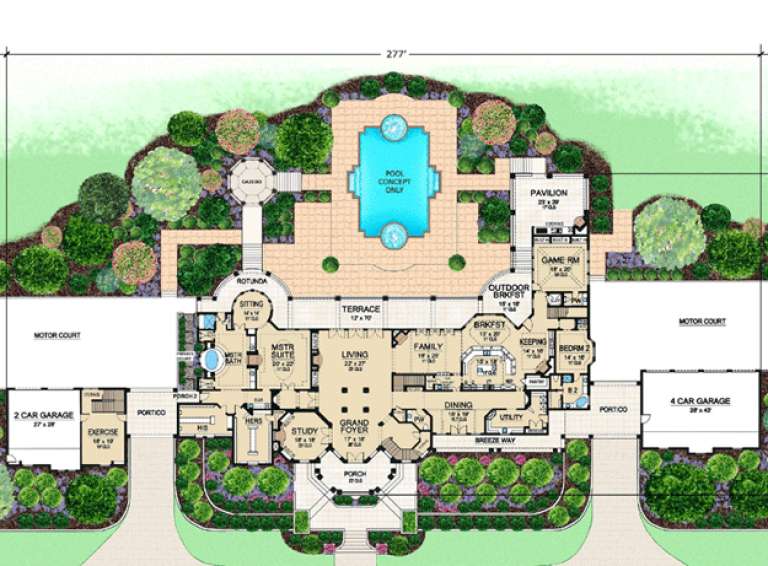 House Plan House Plan #16389 Drawing 1
