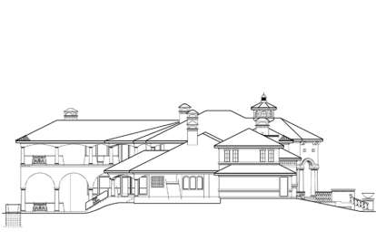 European House Plan #5445-00104 Additional Photo