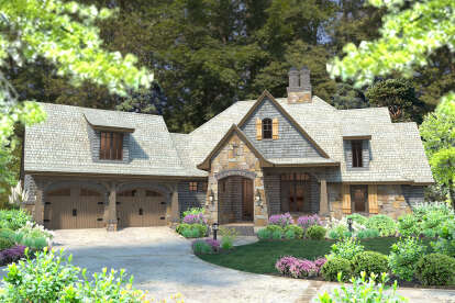 Cottage House Plan #9401-00082 Elevation Photo