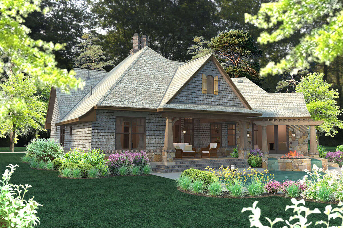 Cottage House Plan #9401-00082 Elevation Photo