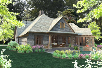 Cottage House Plan #9401-00082 Elevation Photo