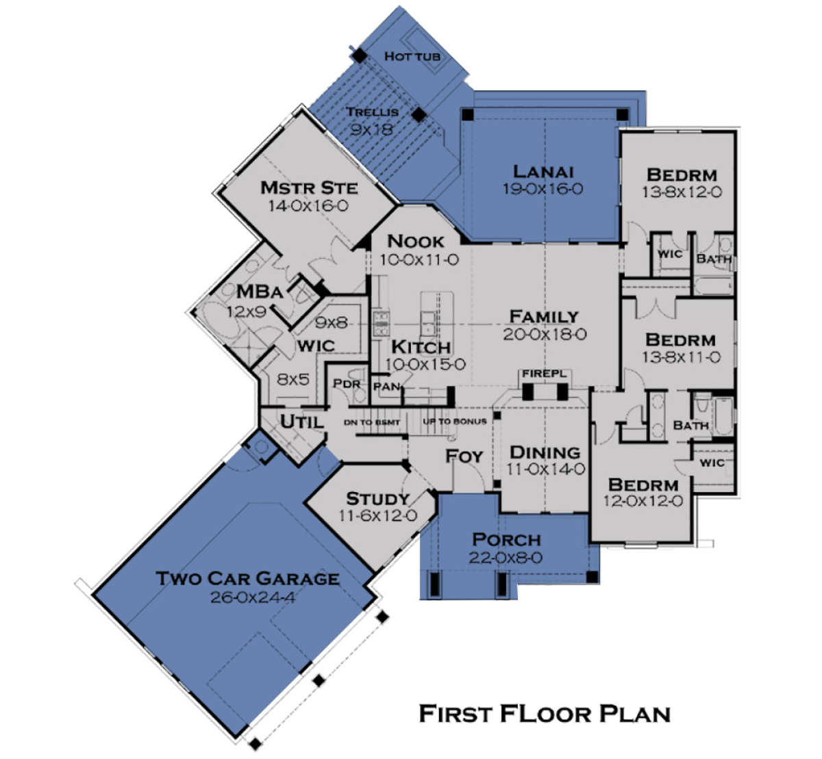 Main Floor  for House Plan #9401-00082