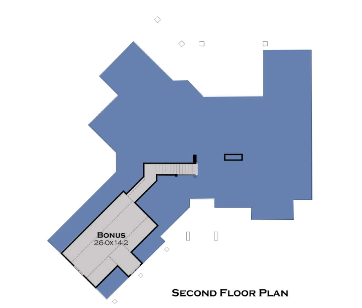 Bonus Room for House Plan #9401-00082