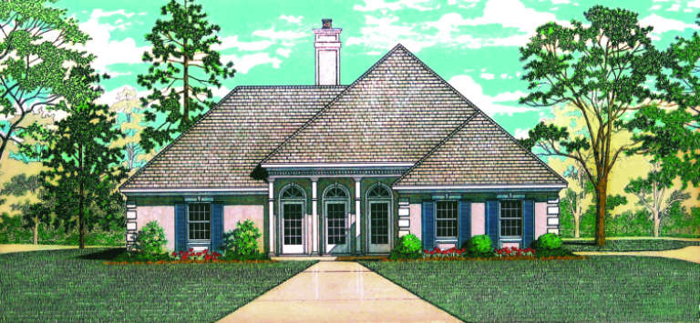 House Plan House Plan #1640 Front Elevation
