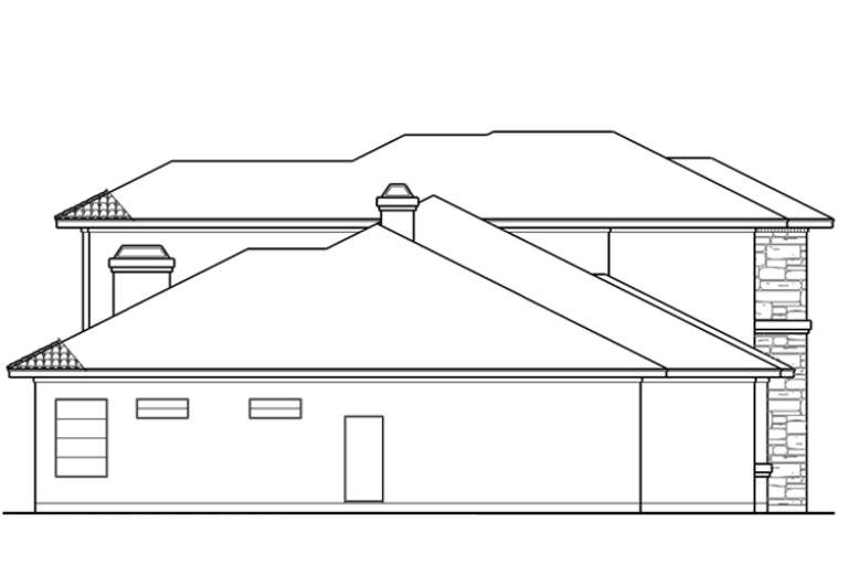 Mediterranean House Plan #5445-00115 Elevation Photo
