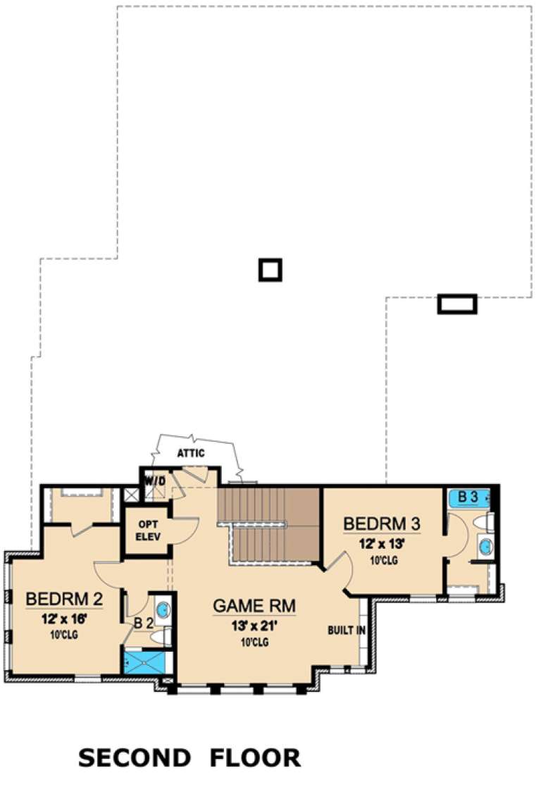 House Plan House Plan #16402 Drawing 2