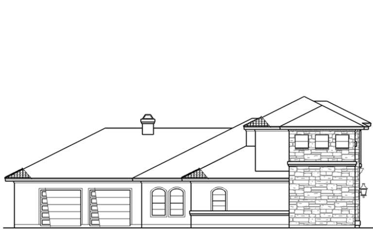 Mediterranean House Plan #5445-00115 Additional Photo