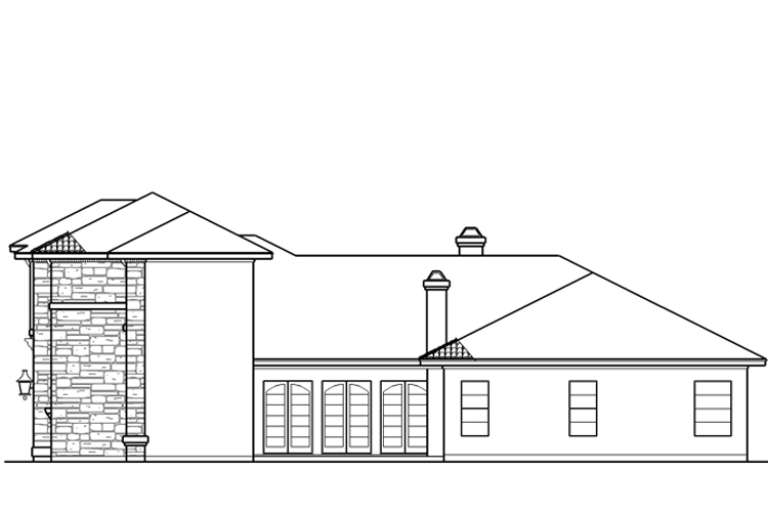 Mediterranean House Plan #5445-00115 Additional Photo