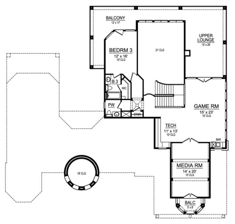 House Plan House Plan #16403 Drawing 2