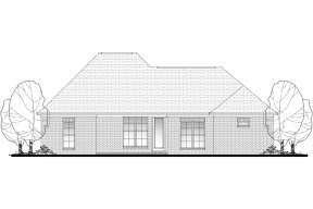Country House Plan #041-00086 Elevation Photo