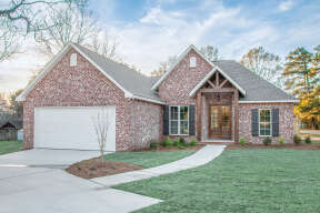 Country House Plan #041-00086 Elevation Photo