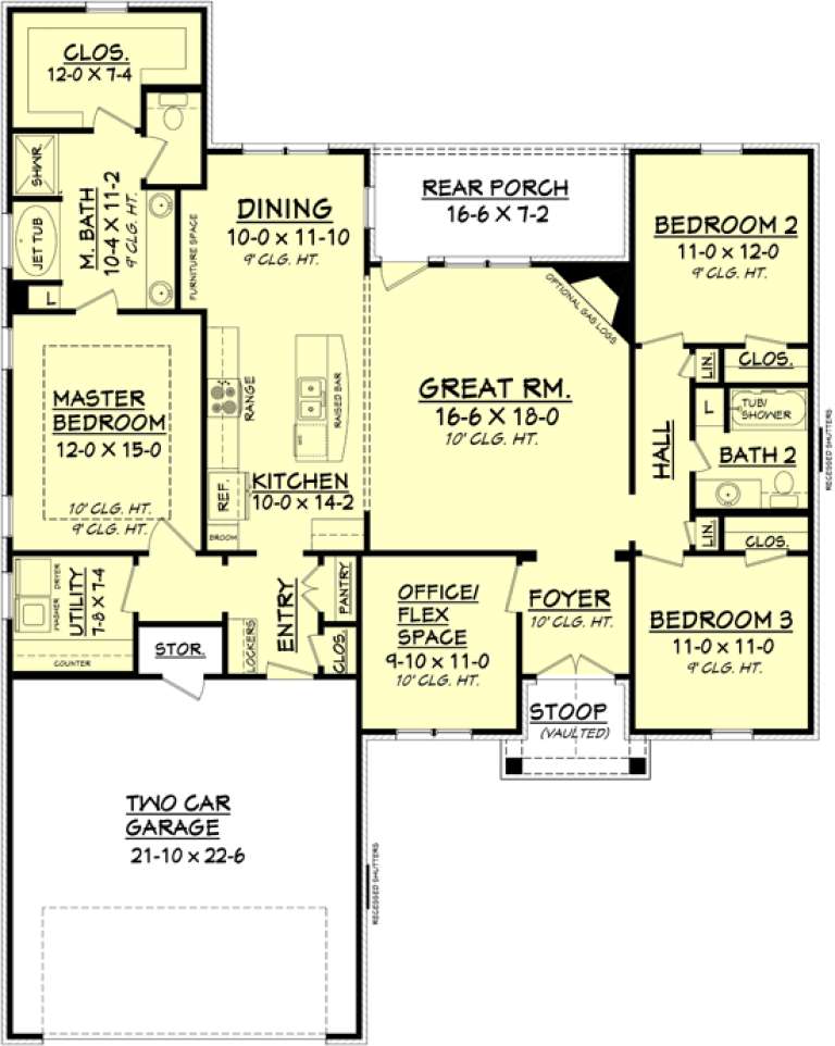 House Plan House Plan #16405 Drawing 1