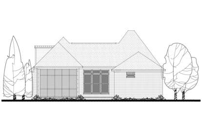 European House Plan #041-00087 Elevation Photo