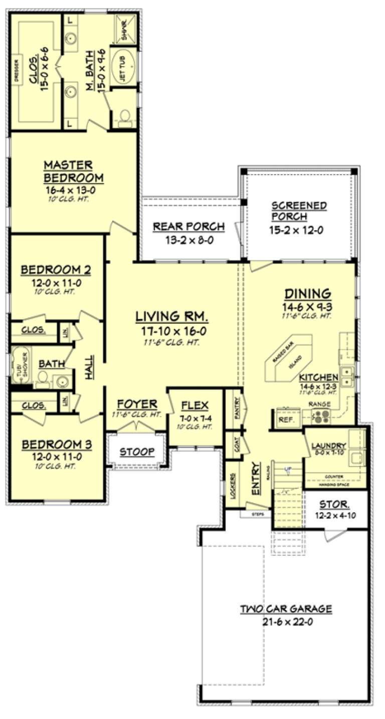 House Plan House Plan #16406 Drawing 1