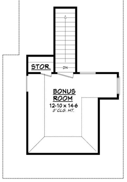 Bonus Room for House Plan #041-00087