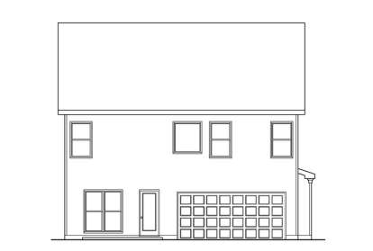 Country House Plan #009-00210 Elevation Photo