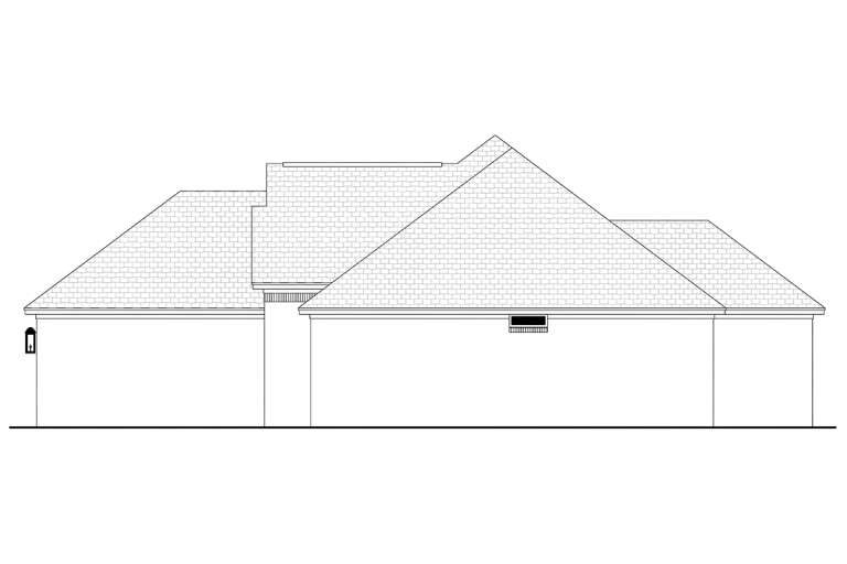 Country House Plan #041-00088 Elevation Photo
