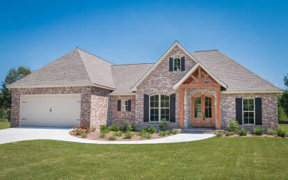 French Country House Plan #041-00089 Build Photo