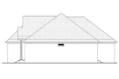 French Country House Plan #041-00089 Elevation Photo