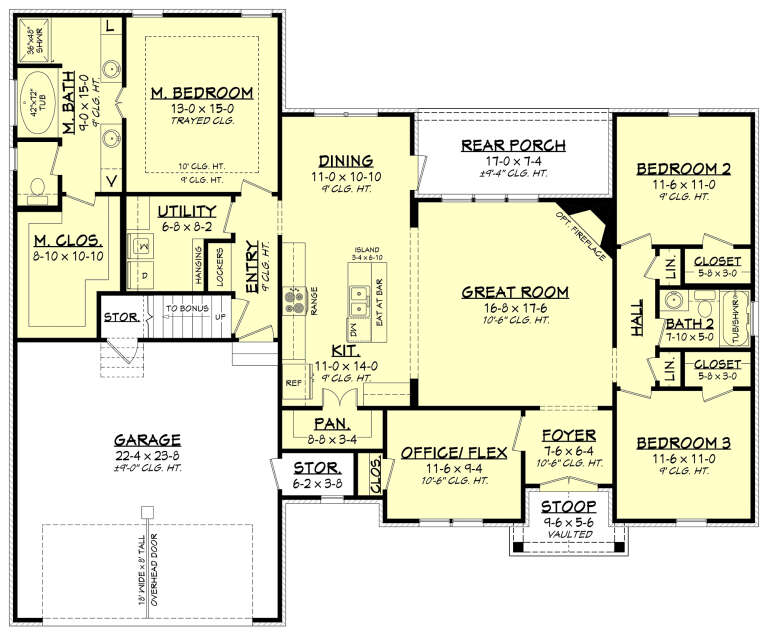 House Plan House Plan #16411 Drawing 1