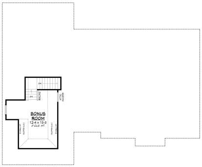 Bonus Room for House Plan #041-00089