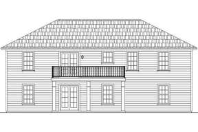 Country House Plan #348-00222 Elevation Photo