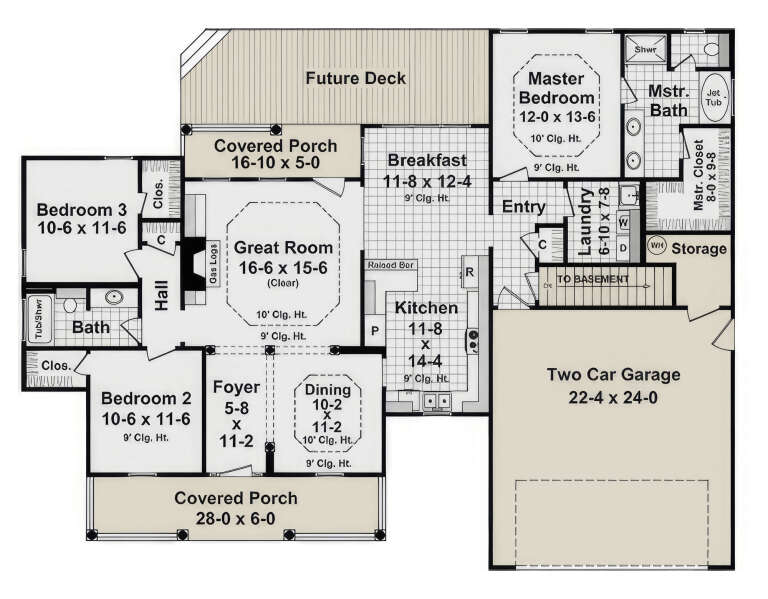 House Plan House Plan #16413 Drawing 1