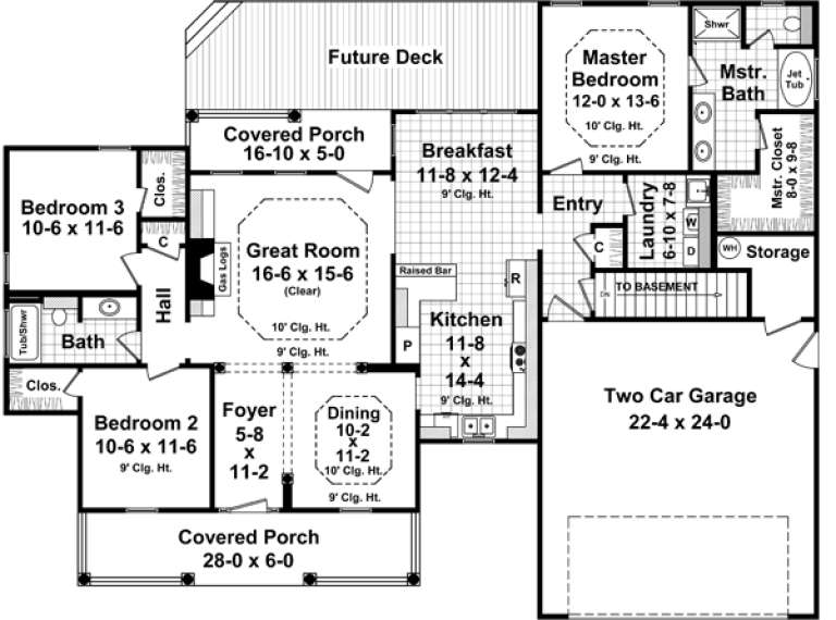 House Plan House Plan #16413 Drawing 1