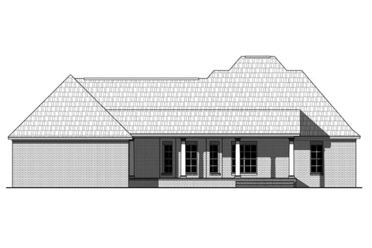 Country House Plan #348-00225 Elevation Photo