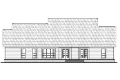 Ranch House Plan #348-00227 Elevation Photo