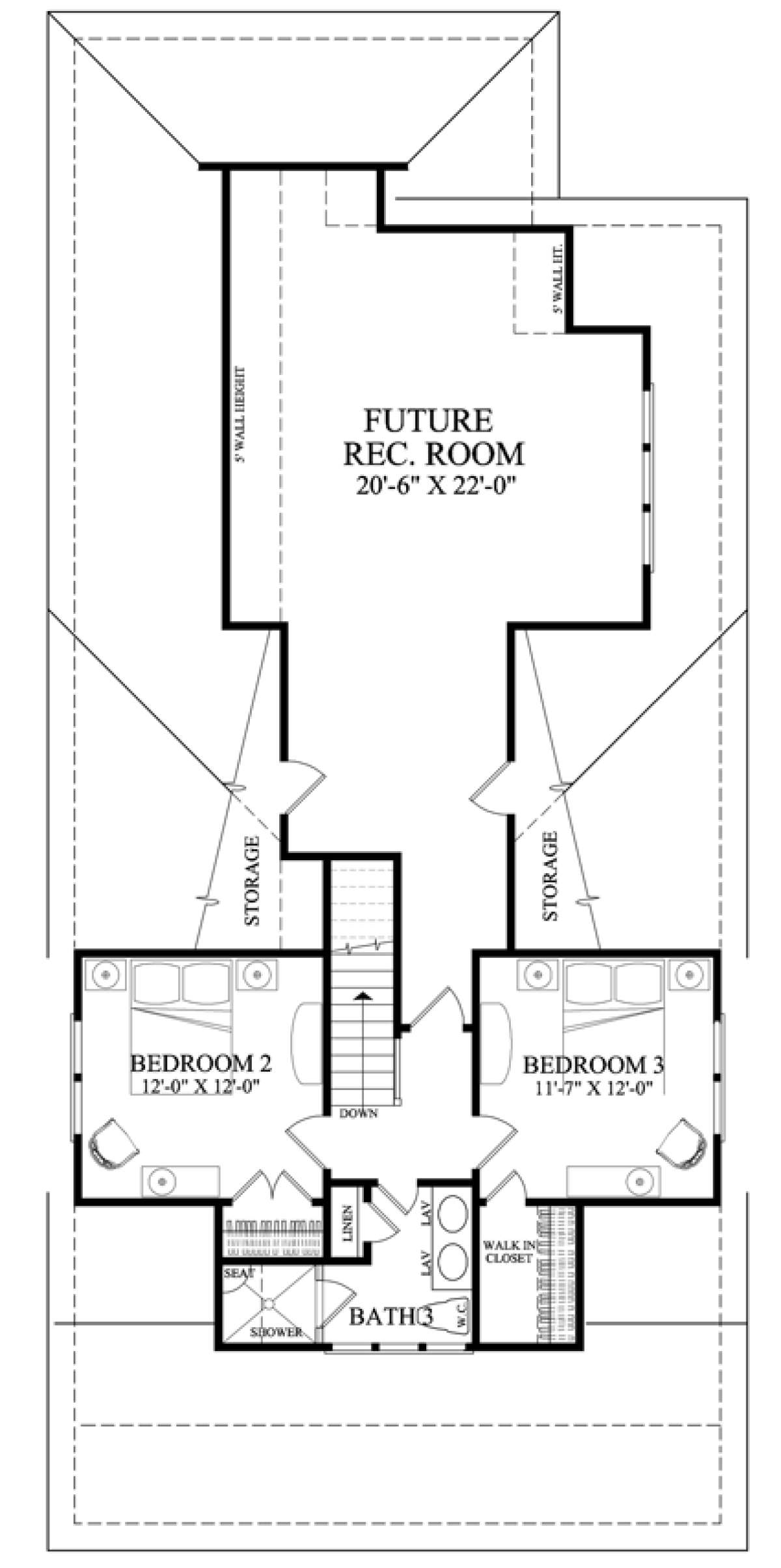 Floorplan 2 for House Plan #7922-00219
