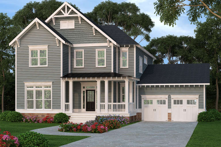 House Plan House Plan #16426 Front Elevation 