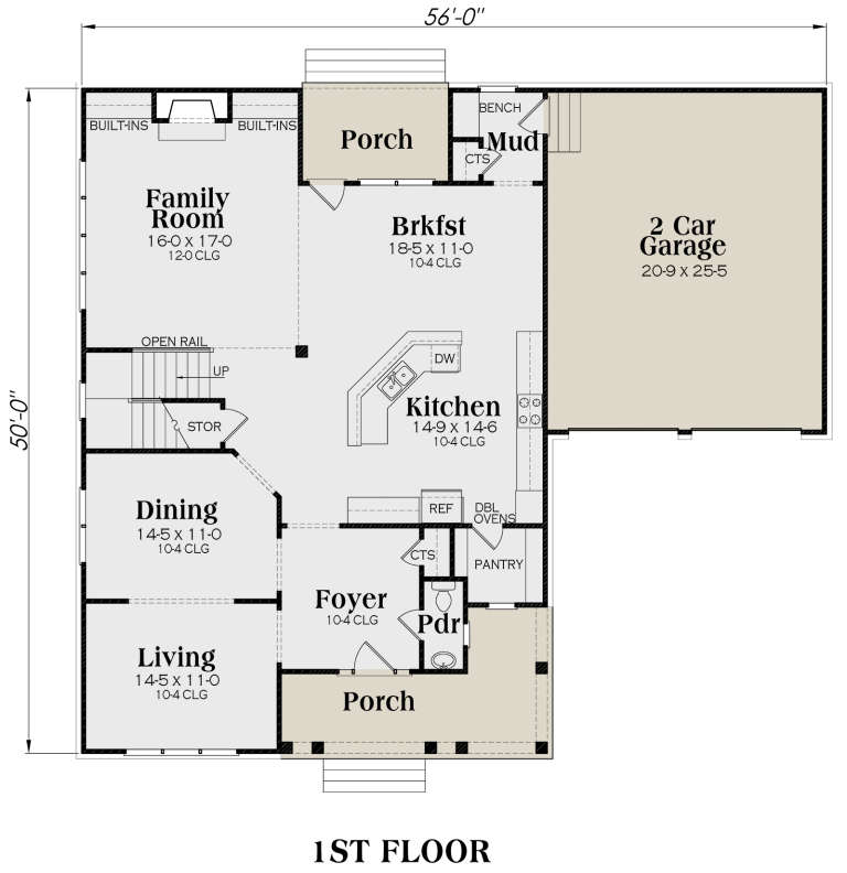 House Plan House Plan #16426 Drawing 1
