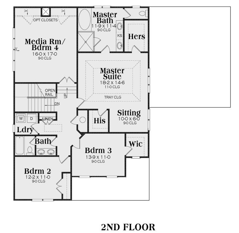 House Plan House Plan #16426 Drawing 2