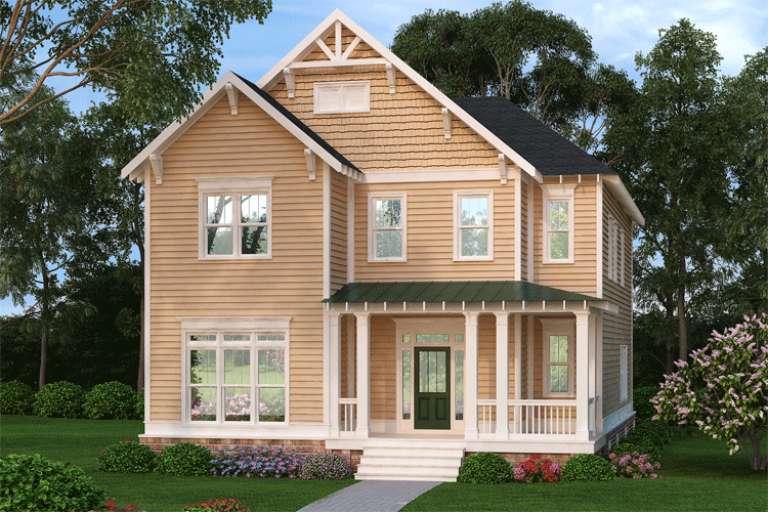 House Plan House Plan #16427 Front Elevation