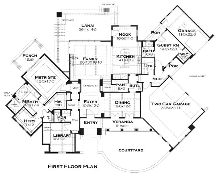 House Plan House Plan #16429 Drawing 1