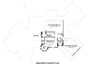 Floorplan 2 for House Plan #9401-00083