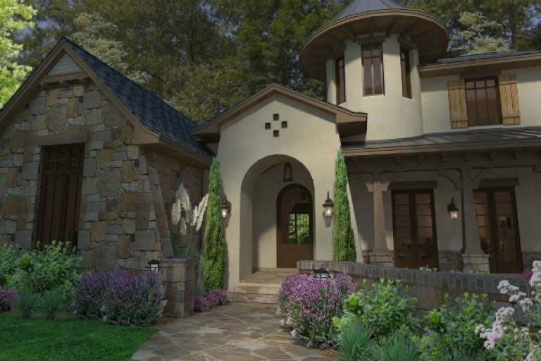 French Country House Plan #9401-00083 Additional Photo