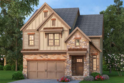 Traditional House Plan #009-00220 Elevation Photo