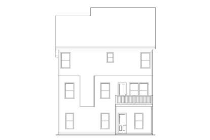 Traditional House Plan #009-00220 Elevation Photo