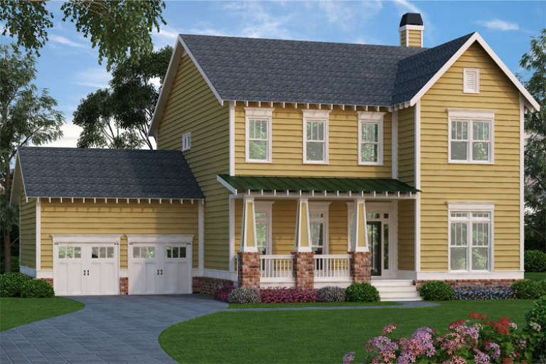 House Plan House Plan #16436 Front Elevation