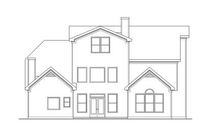 Craftsman House Plan #009-00222 Elevation Photo
