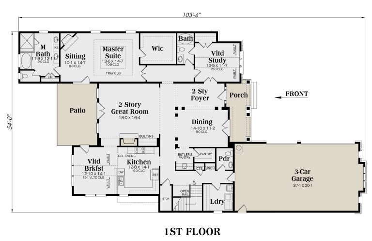 House Plan House Plan #16437 Drawing 1