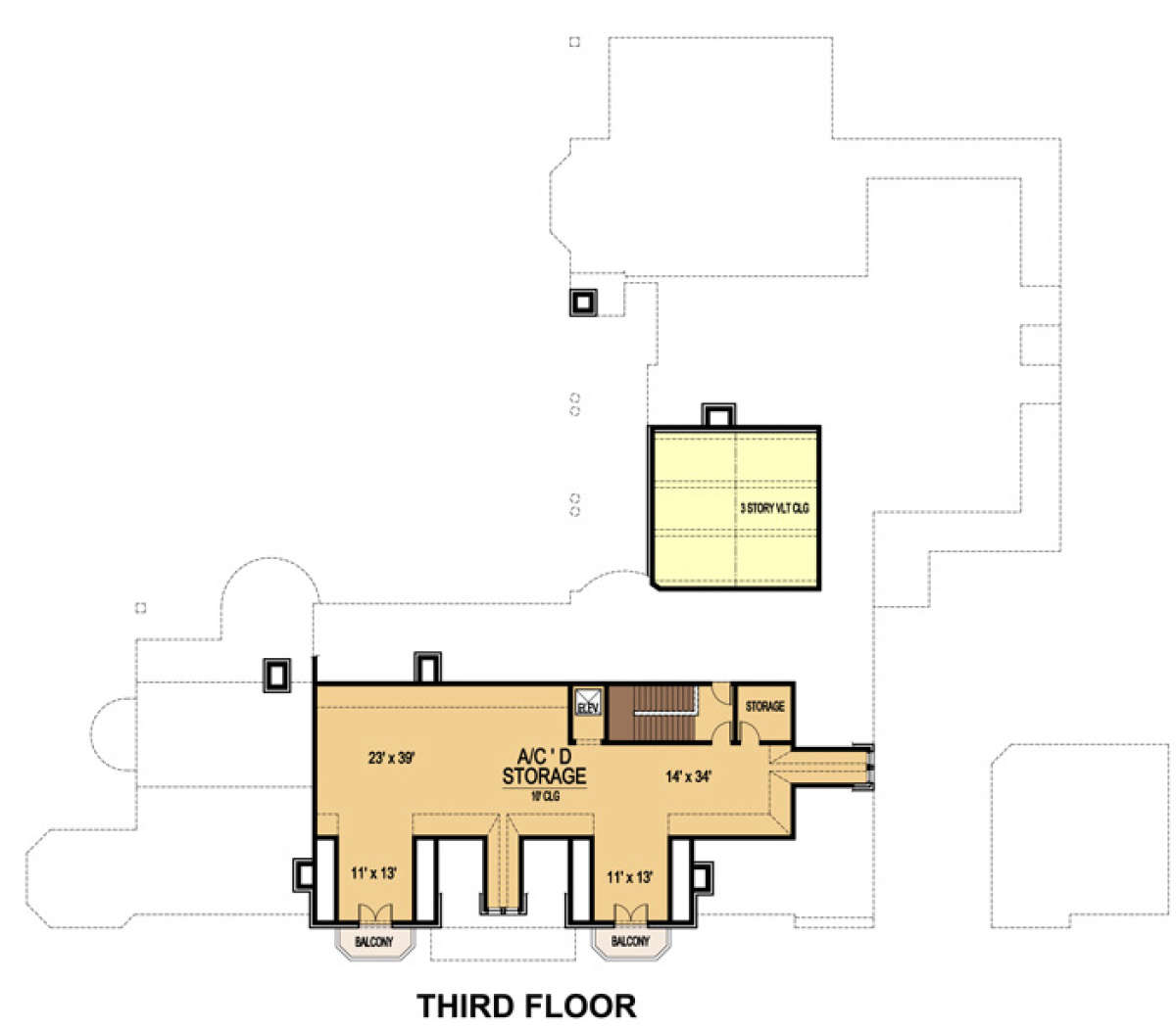Floorplan 3 for House Plan #5445-00121