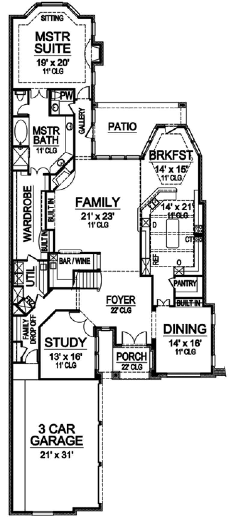 House Plan House Plan #16440 Drawing 1