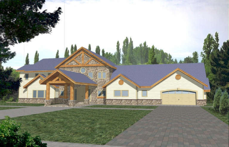 House Plan House Plan #1645 Front Elevation